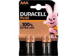 Duracell AAA LR03 Bater&iacute;as 1.5V - Negro (4)