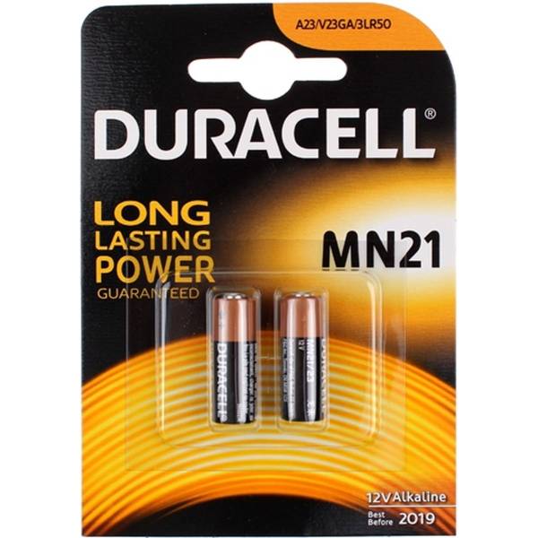 Duracell Baterías MN21 LRV08 Alcalino 12V (2)