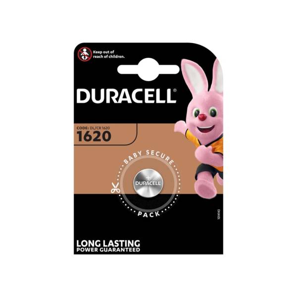 Duracell Batteri CR1620 3V Litium