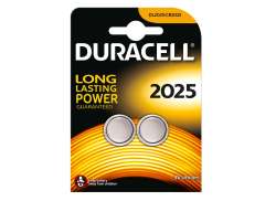 Duracell CR2025 ボタンセル バッテリー 3速 - シルバー