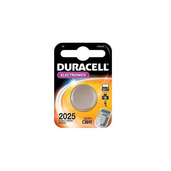 Duracell CR2025 Knapcelle Batteri 3H - Sølv