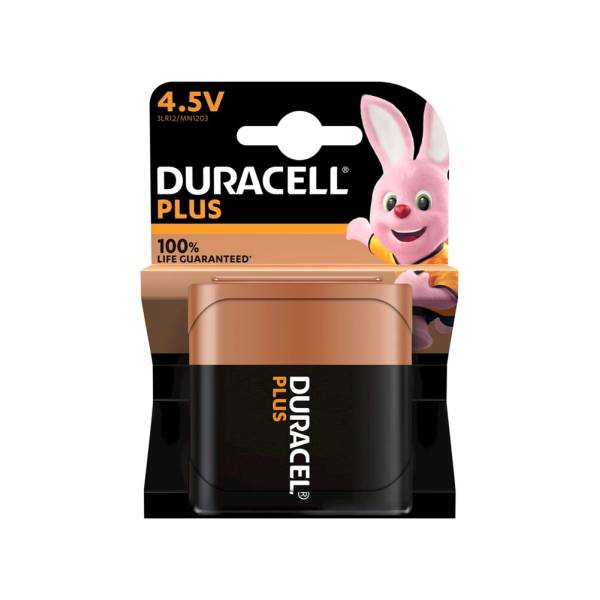 Duracell Plus 3LR12 Baterie 4.5V - Negru