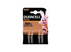 Duracell Plus AA LR6 Batteries 1.5V - Black (4)