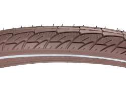 Dutch Perfeito Pneu 28 x 1.90" Refletor - Castanho