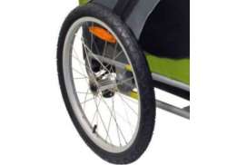 DutchDog DoggyRide Roda Para. Original/Novel - Preto/Prata