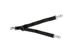 DutchDog DoggyRide Strap Set - Black