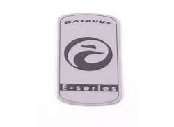 E-Движение Батарея Наклейка 36V Midrange - Серый