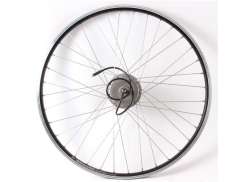 E-Motion Ananda E-Bike Front Wheel 28\" 36V - Black/Silver