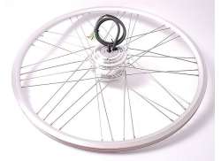 E-Motion Bafang E-Bike Front Wheel 28\" 36V 800mm - Silver