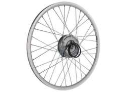 E-Motion D-Light E-Bike Front Wheel 36V - Silver