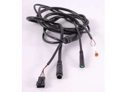 E-Motion Mănunchi De Cabluri Pentru. 36V Display V2 - Negru