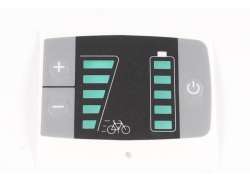 E-Motion Pantalla Pegatina 24V - Negro/Gris