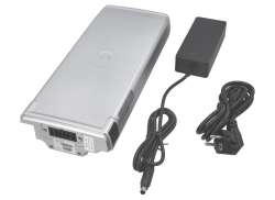 E-Motion Smart CP2 Battery 36V 350Wh 10Ah + Charger - Silver