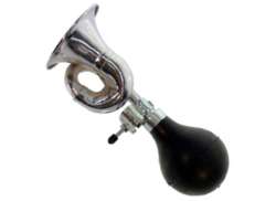 Edge Bicycle Horn Posthoorn - Silver