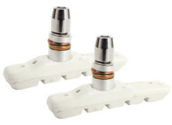 Edge Bremseblok S&aelig;t V-Bremse 72mm - Hvid