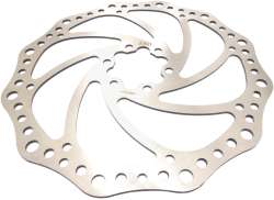 Edge Brzdov&yacute; Kotouč 180mm 6-&Scaron;roub - Stř&iacute;brn&aacute;