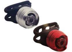 Edge Bullet Lighting Set Front/Rear Battery - Red/White