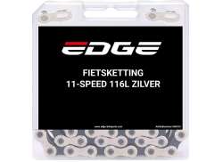 Edge Cadena De Bicicleta 11V 116S - Plata