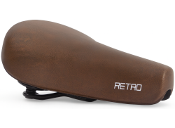 Edge City Retro Selim De Bicicleta - Castanho