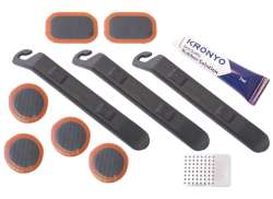 Edge Compleet Reparatiedoos Incl. Bandenlichters - Zwart