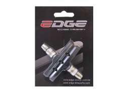 Edge Conjunto De Pastilhas De Trav&atilde;o V-Brake 70mm - Preto