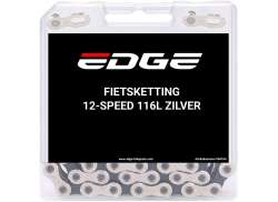 Edge Cykelk&aelig;de 12V 116S - S&oslash;lv