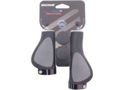 Edge Ergo City Plus Impugnature 136/95mm - Nero/Grigio