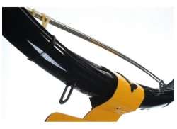 Edge Juego De Guardabarros 28" 45mm Pl&aacute;stico Incl. Juego De Barras - Negro