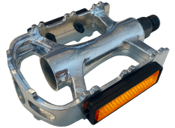 Edge MTB/Trekking Luxus Pedale Aluminium - Silber