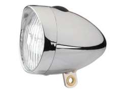 Edge Retro Faro Batteria - Argento