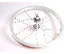 Edge Roda Dianteira 16x1.75" Fixado Eixo Alum&iacute;nio - Prata