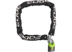 Edge Scooty Замок Цепи 140cm &Oslash;11mm - Черный