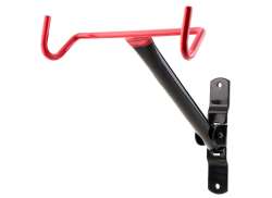 Edge Soporte De Pared Plegable Para. Bicicleta - Negro/Rojo