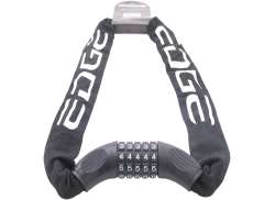 Edge Trace Chain Lock Code 90cm Ø6mm - Black