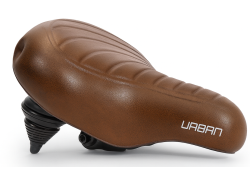 Edge Urban XL Wave Sedlo Na Kolo - Hněd&aacute;