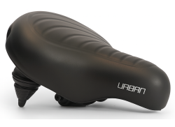 Edge Urban XL Wave Sill&iacute;n De Bicicleta - Negro