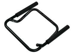 Edge Wall Mounting Foldable Steel - Black