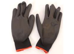 Edge Werkstatt Handschuh L Größe 10 - Schwarz