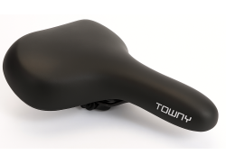 エッジ Towny 自転車 サドル 含む. 記憶 フォーム - ブラック