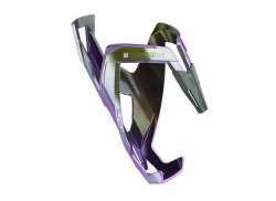 Elite Custom Race+ Bottle Cage Plastic - Green/Purple