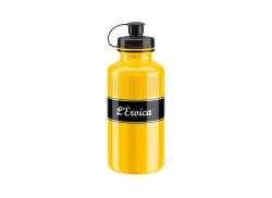 Elite Eroica Vintage Water Bottle Yellow - 500cc