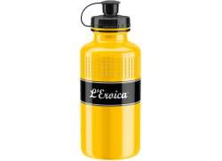 Elite Eroica Vintage Water Bottle Yellow - 500cc