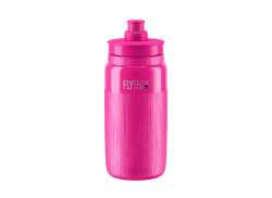 Elite Fly Tex Water Bottle Logo Transparent Pink - 550cc