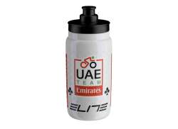 Elite Fly Trinkflasche 2024 UAE Team Emirates Wei&#223; - 550ml