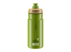 Elite Jet Green Water Bottle Green/Brown - 550cc