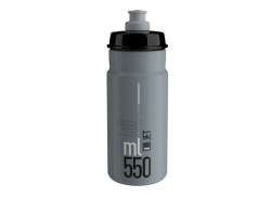 Elite Jet Water Bottle Gray/Black - 550cc