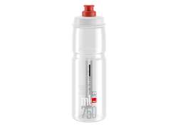 Elite Jet Water Bottle Transparent/Gray - 750cc