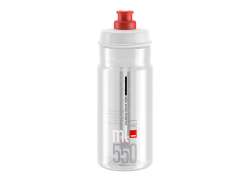 Elite Jet Water Bottle Transparent/Red - 550cc