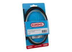 Elvedes 6279 Set Cabluri De Fr&acirc;nă Spate Batavus 1700/2250mm - Negru