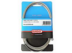 Elvedes 6412/27 刹车-内部电缆 Ø1.5mm 4000mm 不锈钢 - 银色